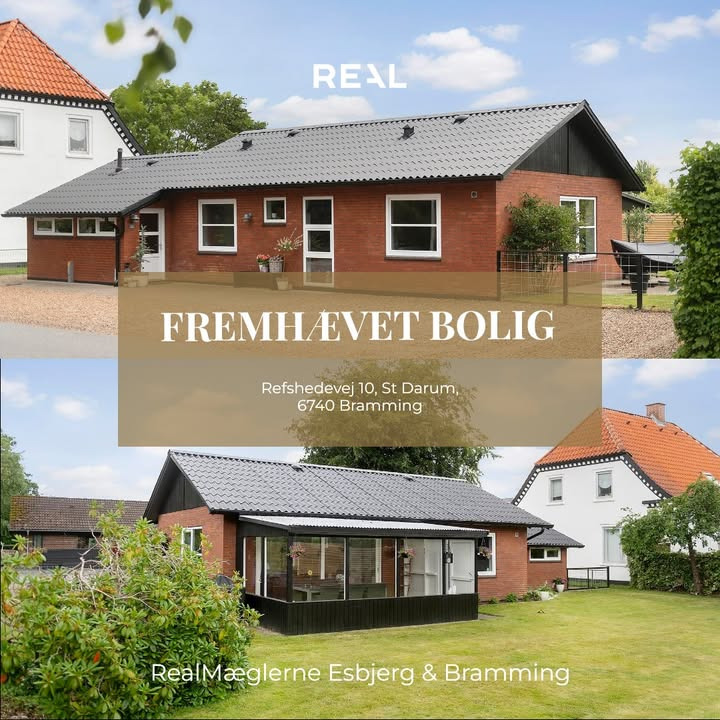 RealMæglerne Esbjerg og Bramming fremhæver moderniseret villa i St. Darum