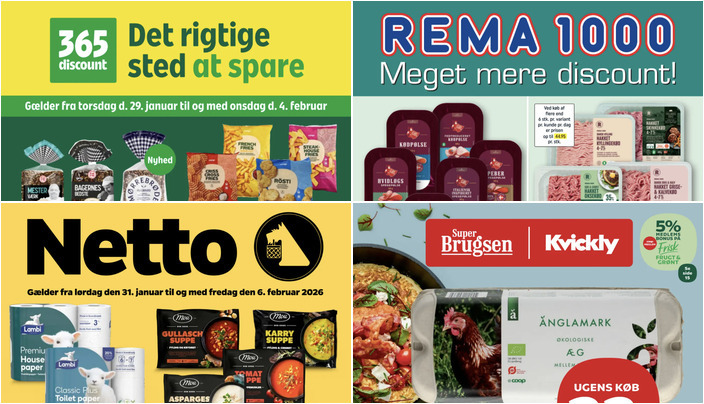 Ugens tilbud: Kohberg brød til 10 kr. og Gøl spegepølse til 10 kr.