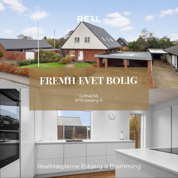 Gennemrenoveret villa på attraktiv adresse i Gl. Gjesing til salg hos RealMæglerne Esbjerg og Bramming