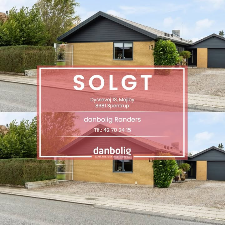 Danbolig Randers sælger bolig på Dyssevej og søger flere boliger til salg