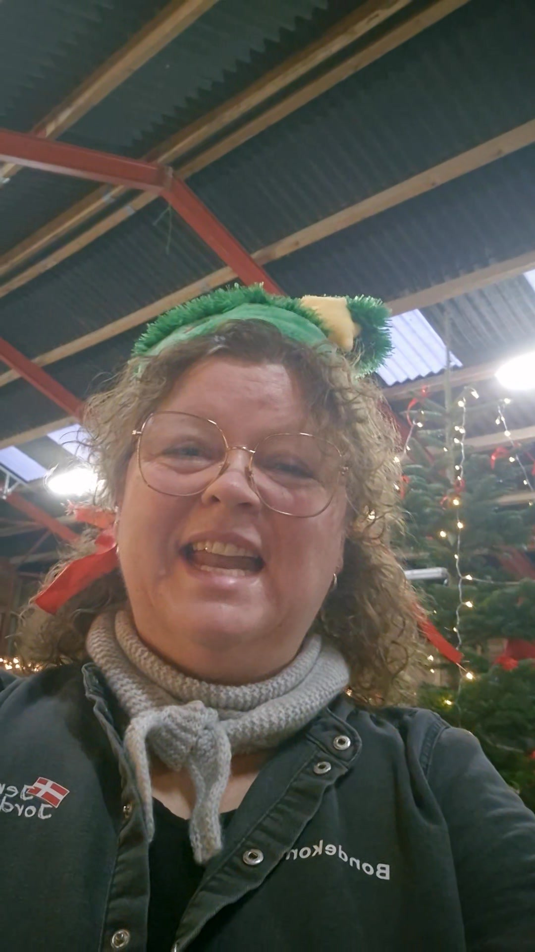 Julemarked på Jensen Jordbær med drillenisser og julestemning i Sæby