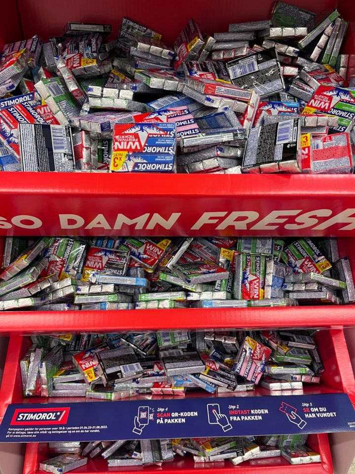 Vanvittig pris på Stimorol tyggegummi hos MENY Hobro: Spar stort før mandag