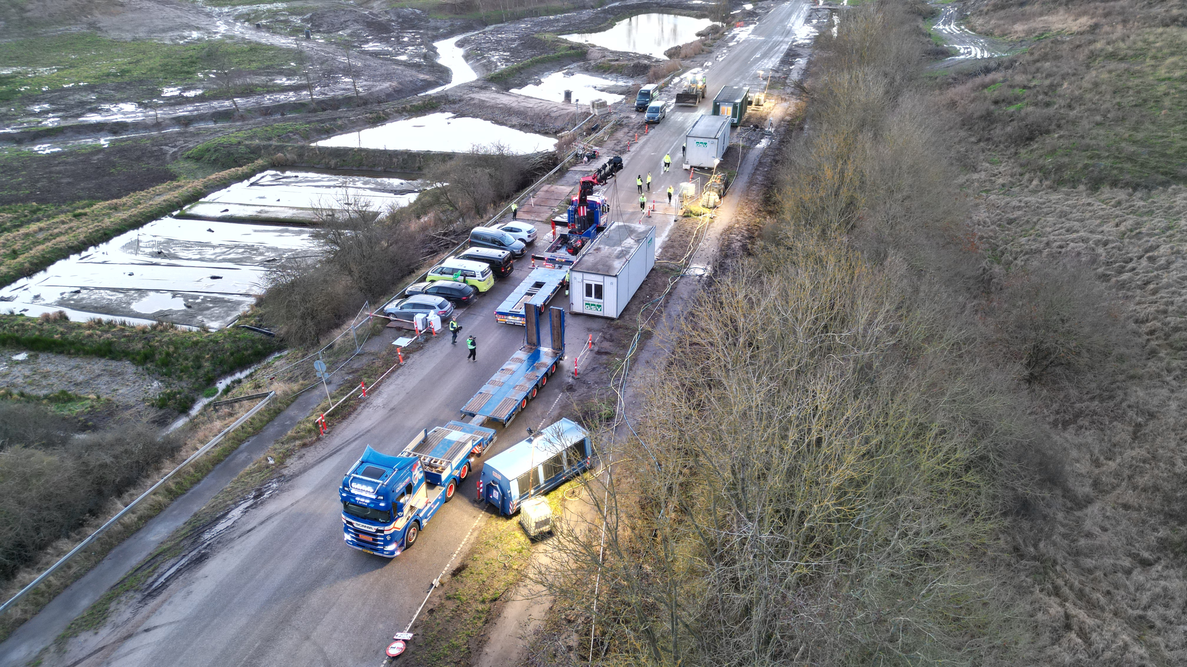 Se billeder: Skurvognene forlader Nordic Waste