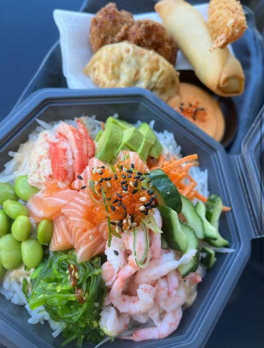 RISSKOV SUSHI ApS tilbyder mors dags-bowl og snacks til 100 kr.