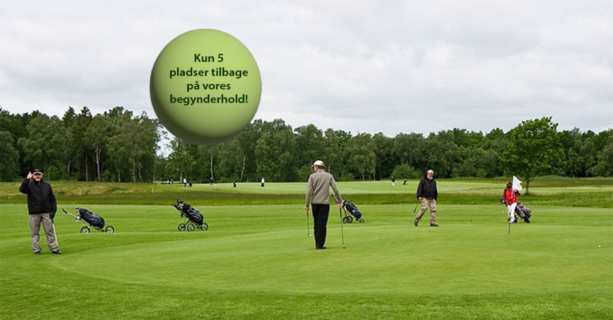 Begynderholdet i Markusminde Golf Club starter den 6. april