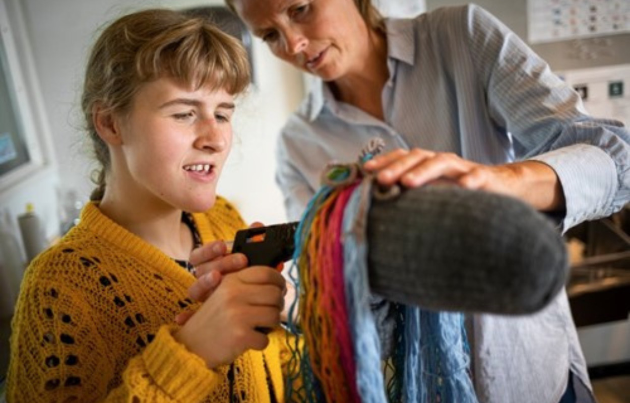 Elever varmer op til VM i ridesport i Herning 