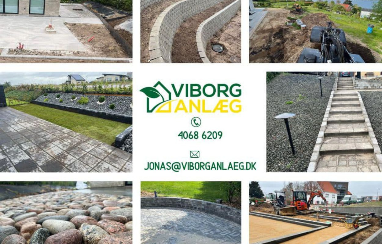 Gør dine havedrømme til virkelighed med Viborg Anlæg ApS