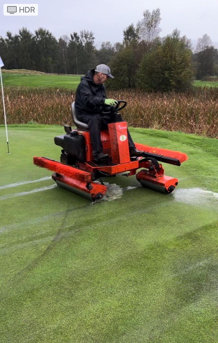 Horsens golfklub: Tredje runde af DP World Tour aflyst på grund af vand
