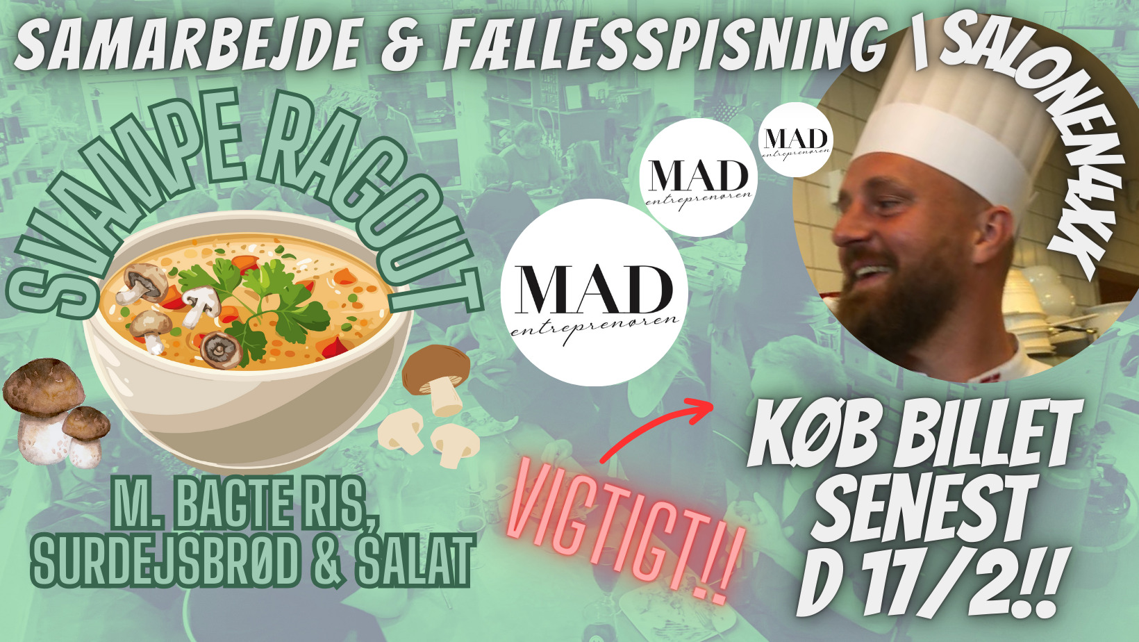 Strikkecafé og fællesspisning i Salonen4xk i Skælskør