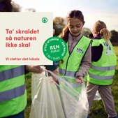 SPAR Skallerup A/S tilbyder gratis oprydningskit til en renere natur