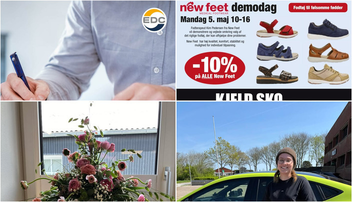 Nyt fra Guldblomsten, HURUP KØRESKOLE, EDC Hurup Thy og 1 anden