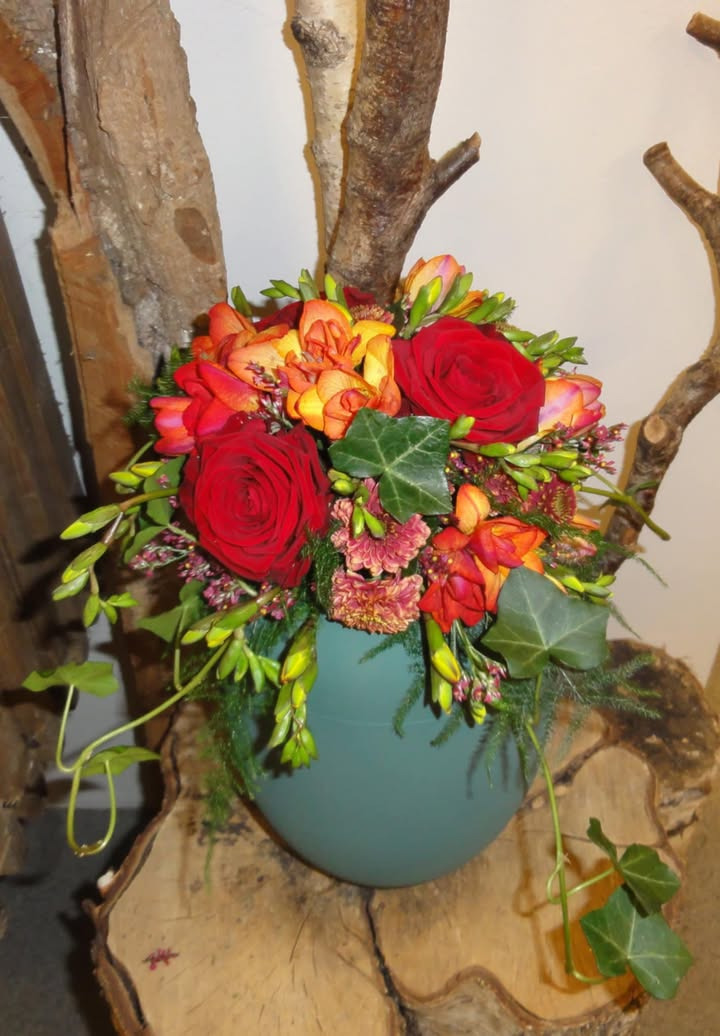 Vestergades Blomster ApS tilbyder personlig urnepynt inspireret af efteråret