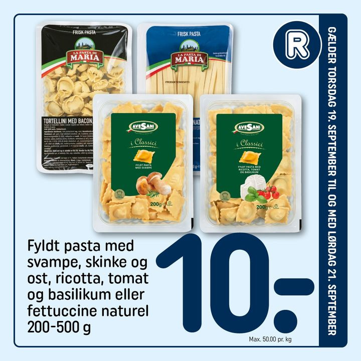 Rema 1000 Nordre Strandvej tilbyder ekstra avisvarer fra torsdag til lørdag