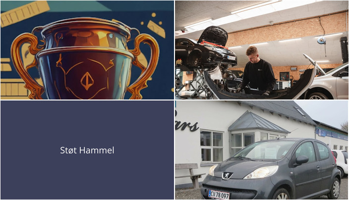 Nyt fra CENTER KIOSKEN , Autotekniker Kim Skytthe og TT CARS ApS