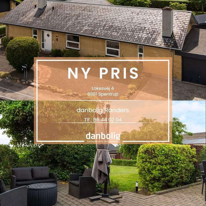 Ny pris på indbydende familievilla i Spentrup hos danbolig Randers