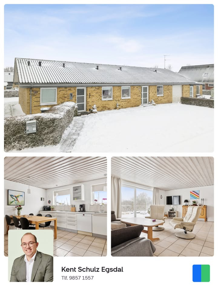 Nybolig Hadsund præsenterer lys villa nær strand og by