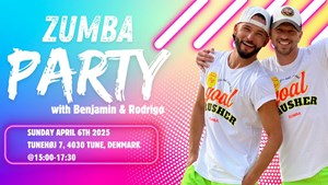 Zumba® masterclass med Benjamin & Rodrigo i Tune