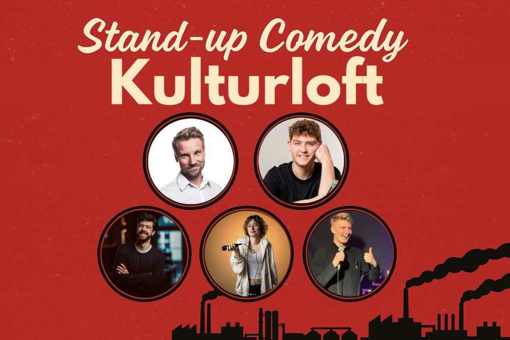 Stand-up aften på Kulturloftet: Klar til gode grin og skarpe punchlines
