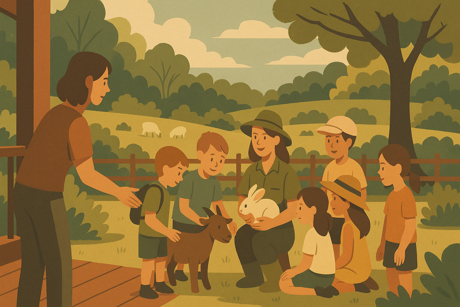 Dus med dyrene i Kolding: Sommeraktiviteter for børn