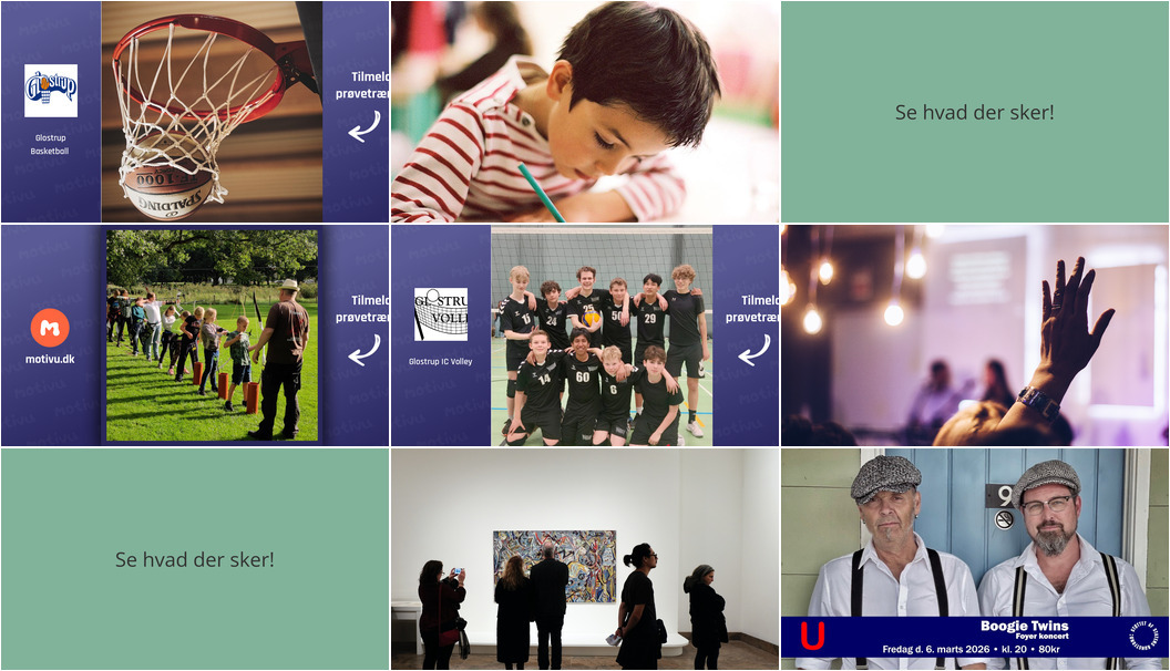 Oplev Glostrup: Fra energisk basketball og bueskydning til inspirerende foredrag og sprudlende musik