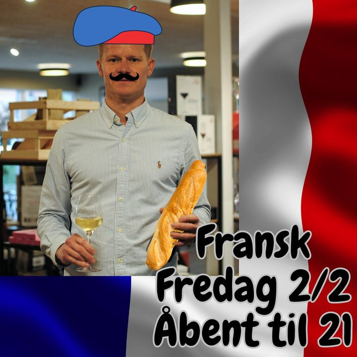 Fransk fredag: Oplev en aften med franske vine og deltag i konkurrencen hos VILDMEDVIN - Skive