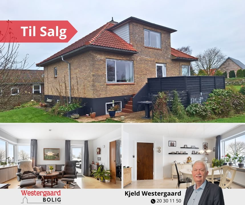 Westergaard Bolig fremhæver charmerende bungalow-villa i Serritslev til kun 440.000 kr.