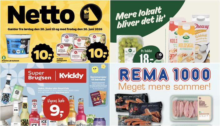Gestus druer til 18 kr. og Bistronne kyllingenuggets til 10 kr. - se de bedste lokale tilbud