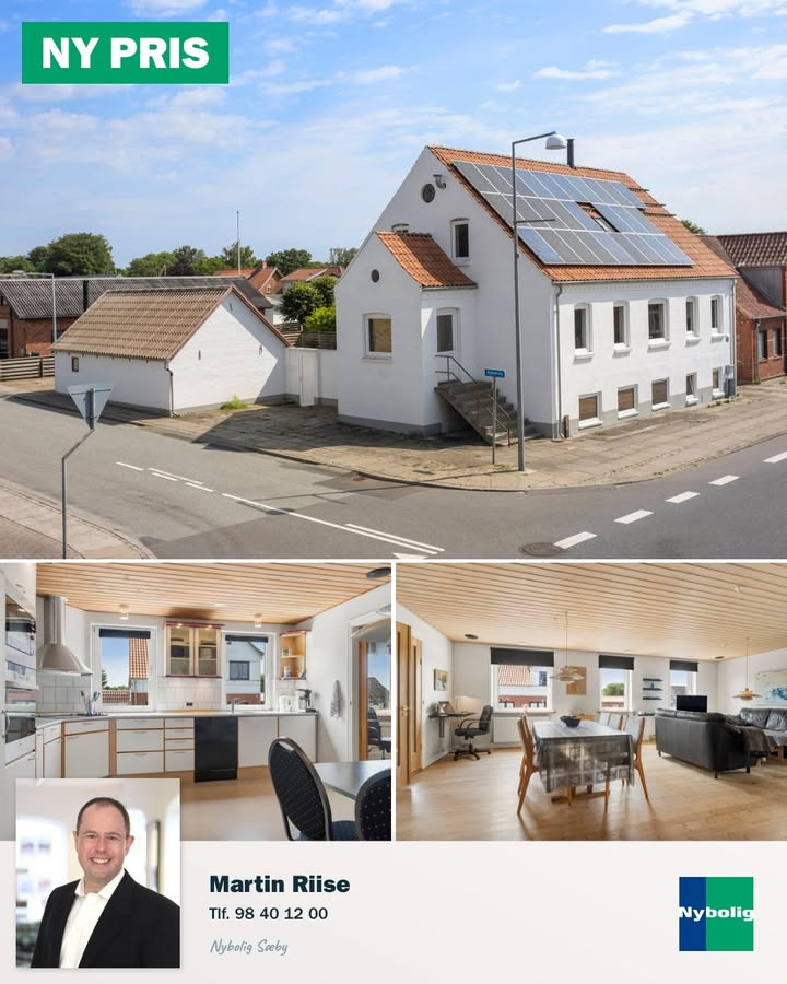 Nybolig Sæby A/S annoncerer prisnedsættelse på attraktiv ejendom i Hørby