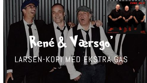 René & Værsgo' bringer Kim Larsens ånd til live i Ballerup