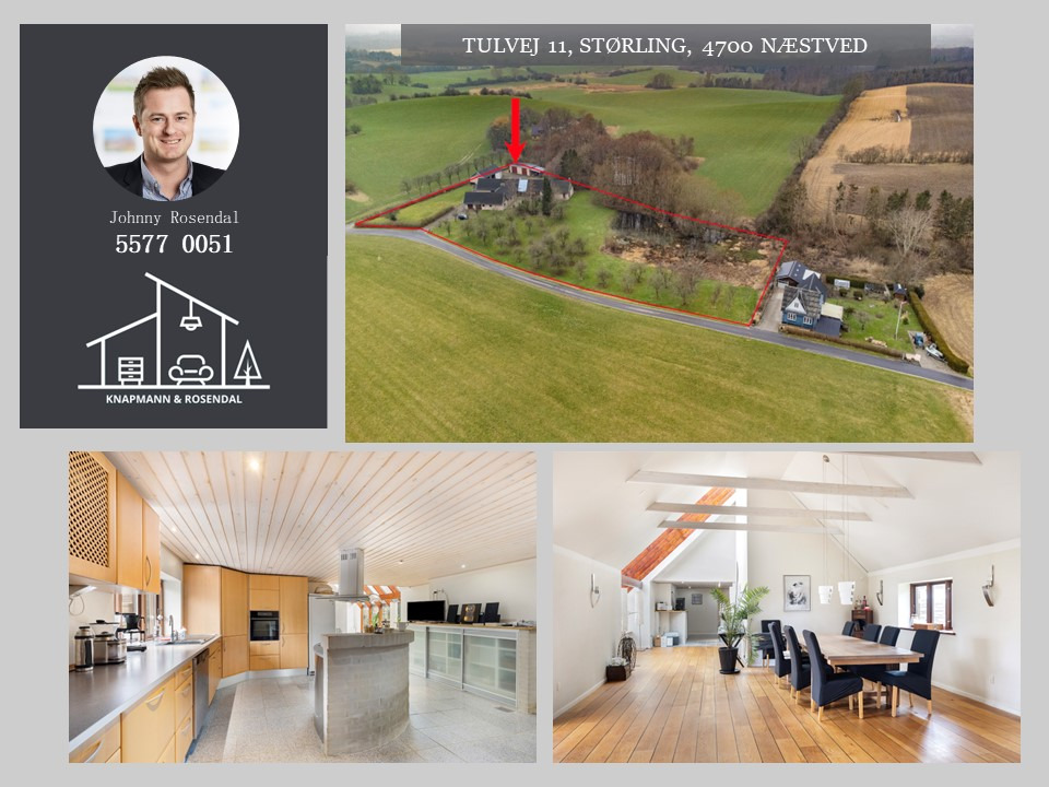 Knapmann & Rosendal ApS tilbyder unik bolig med parklignende have og sø til salg