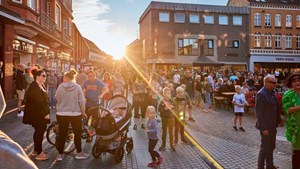 750-års fødselsdag i gågaden med 750 kager