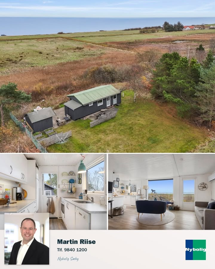 Nybolig Sæby A/S præsenterer charmerende fritidshus med unik beliggenhed