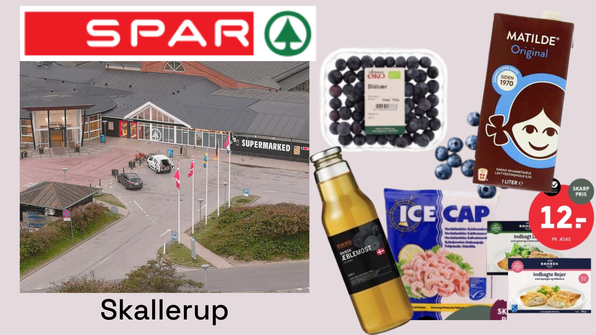 Spændende tilbud hos Spar Skallerup med klik & køb-koncept