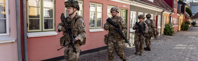 Hjemmeværnet øver Blåtand i Frederikshavn, Sæby og Skagen med øget militær aktivitet