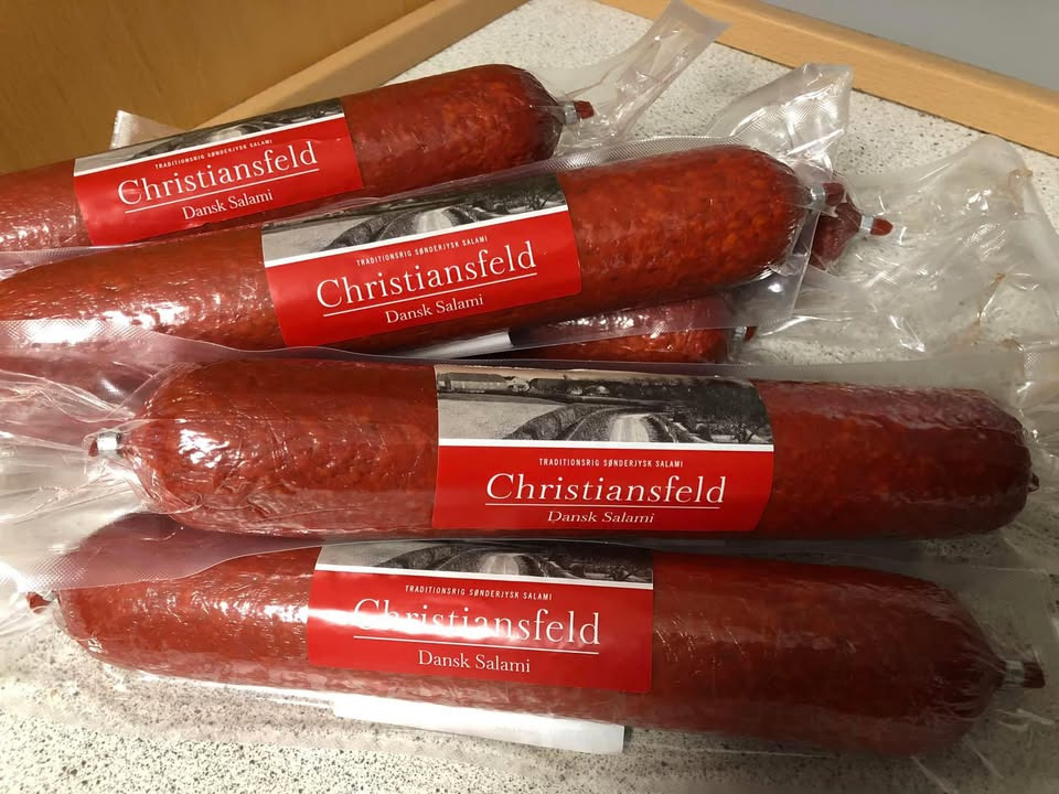 Stor dansk salami-tilbud hos Min Købmand Øster Bjerregrav: 500 gram til kun 39,95 kr. - skriv ja tak og afhent inden 6. august