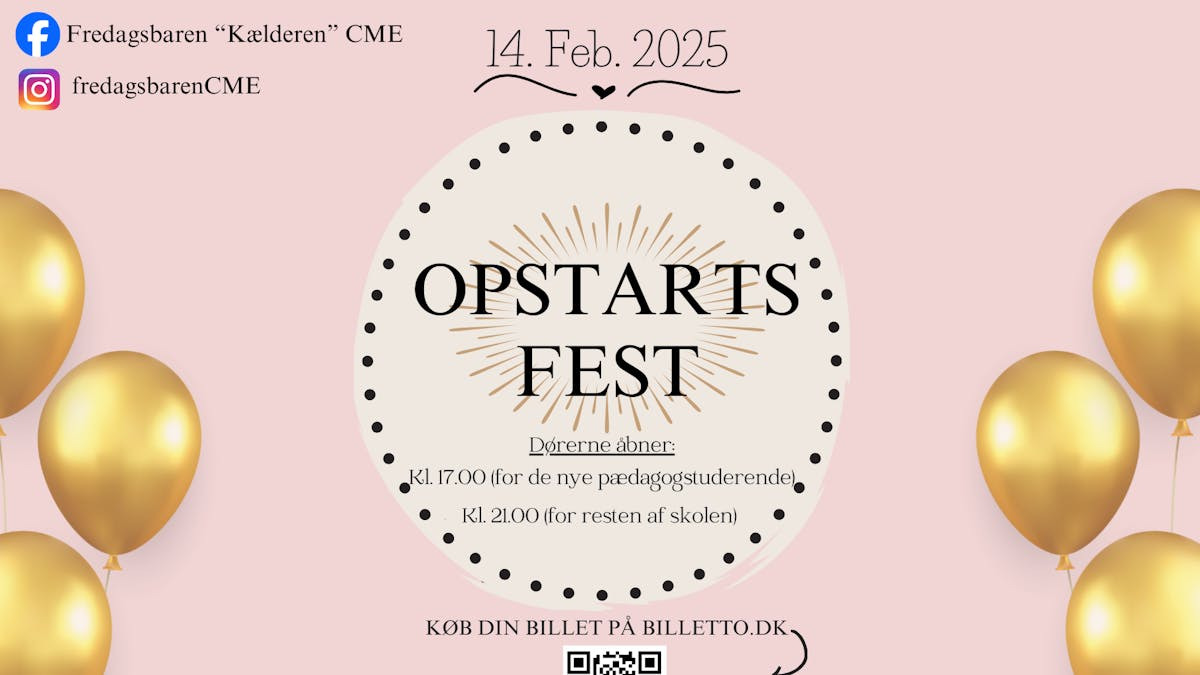 Romantisk opstartsfest på University College i Aalborg