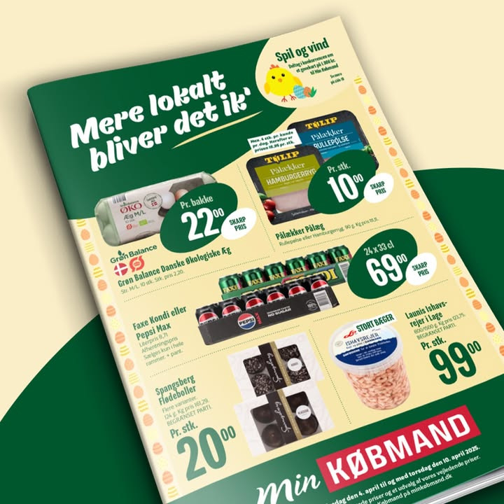 Min Købmand, Nim tilbyder skarpe priser til frokostbordet i påskeugen