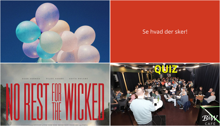 Udforsk kommende arrangementer i Haslev: Minibiograf, kærlighedsfortælling og quiz