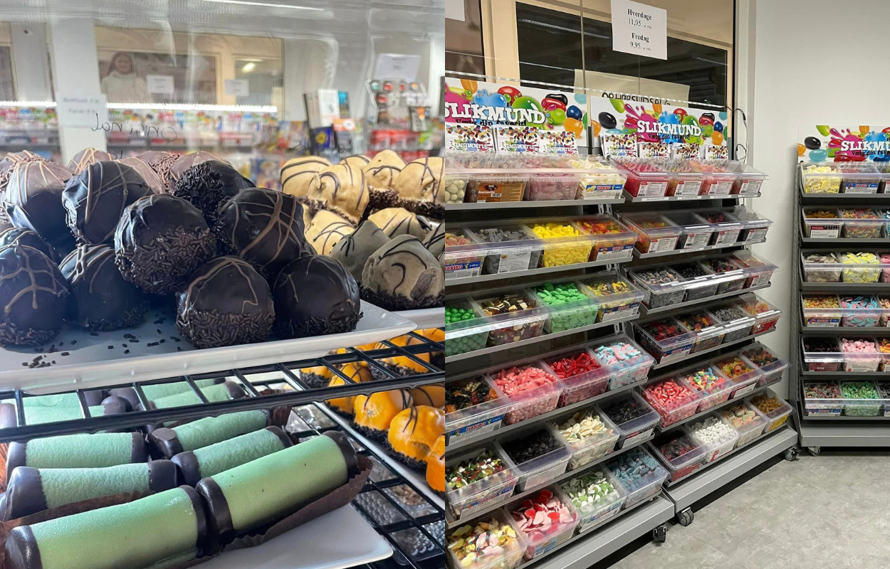 Center Kiosken: Fredagsfest med bland selv slik, slush-ice og romkugler til lave priser