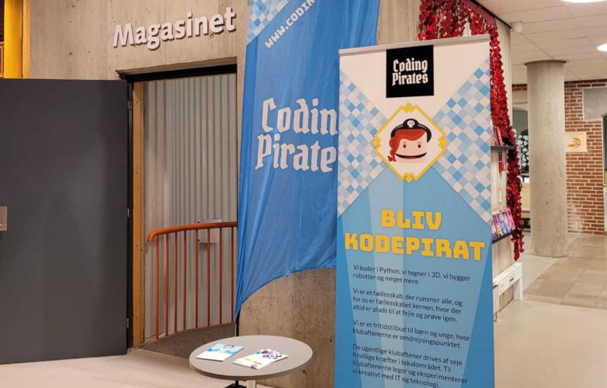  Kodepiraterne er igen på spil på biblioteket i Esbjerg 
