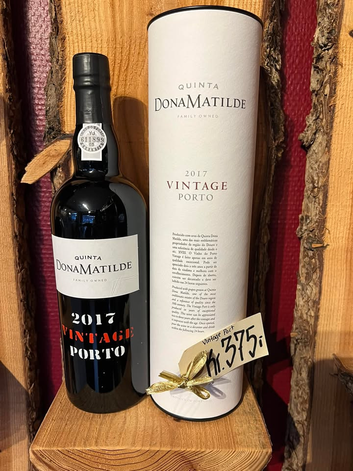 Spar 30% på Dona Matilde Vintage Port 2017 hos Den gode vino inden 20. december