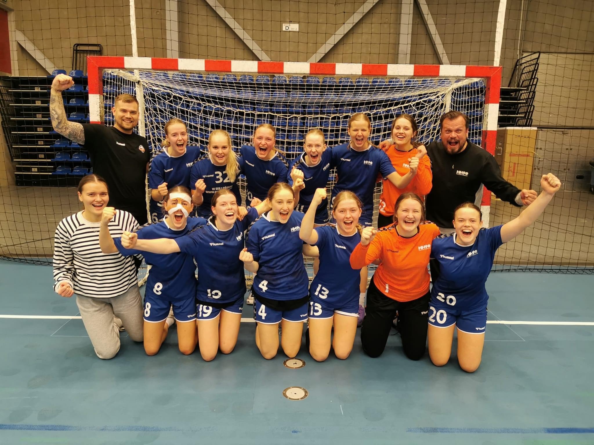 Kæmpe comeback sikrer oprykning til Holstebro Håndb.90's piger