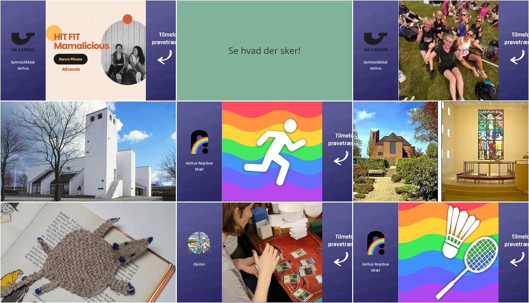 Oplev danse, foredrag og fællesskab i Risskov den kommende uge
