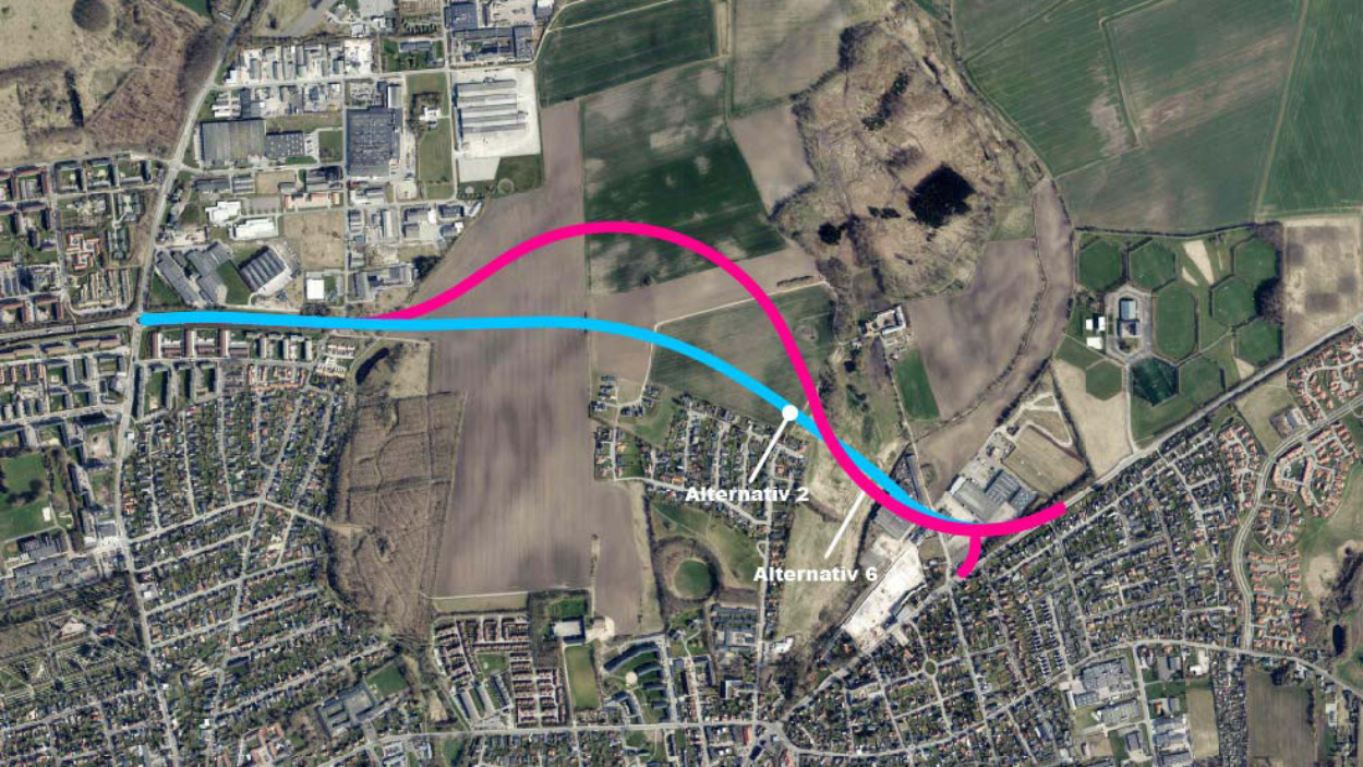 Placeringen af Ringboulevardens forlængelse er fastlagt