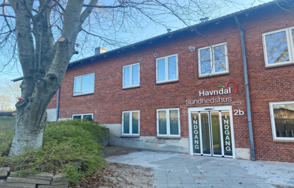 Festlig indvielse af Havndal Sundhedshus 1. april 