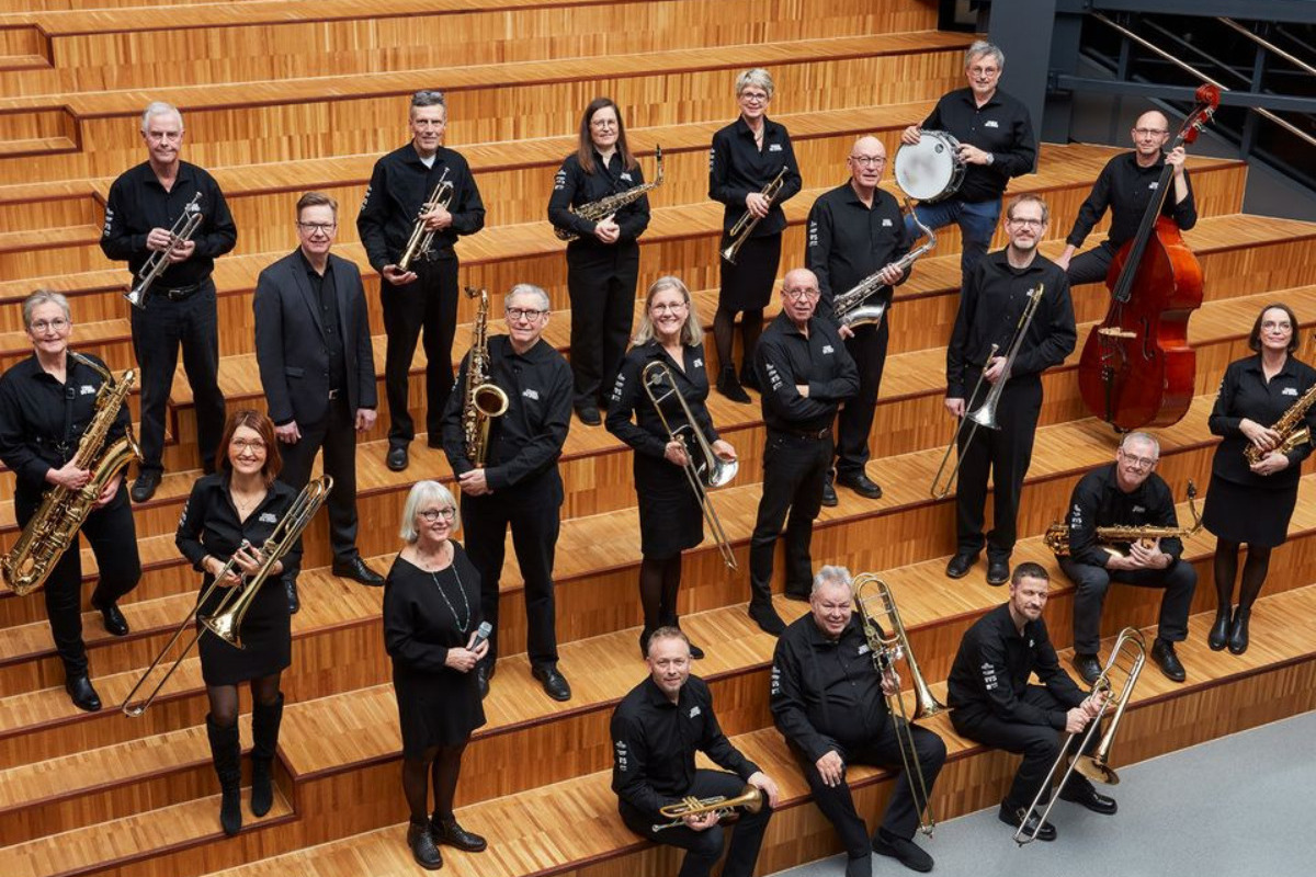 Viborg Big Band skyder jubilæumsåret i gang med en festlig musikalsk forårshilsen på Hovedbiblioteket i Viborg d. 10. april