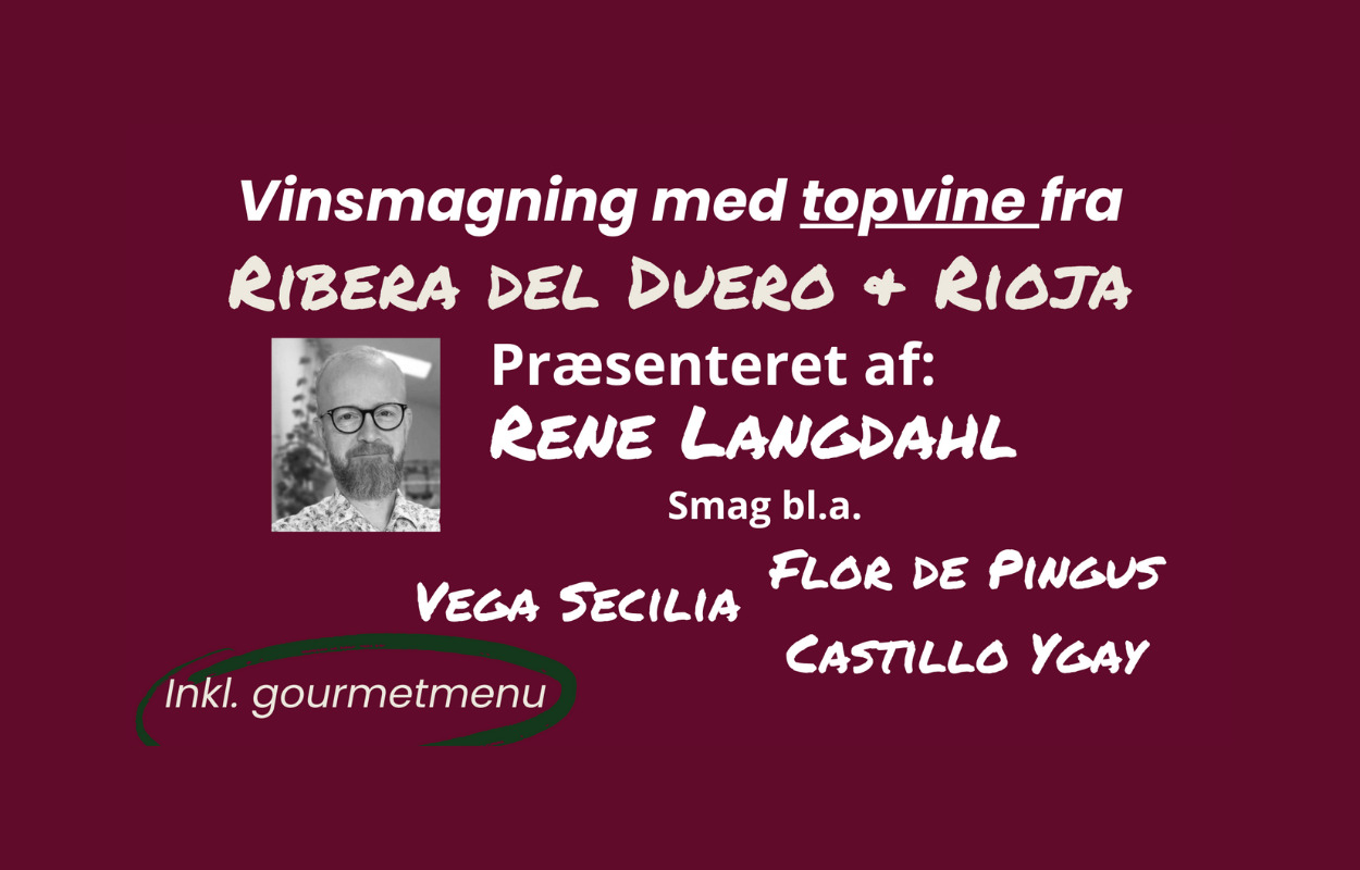 Eksklusiv vinsmagning med Danmarks største vinnørd