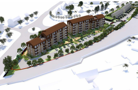 Nyt boligprojekt med 62 boliger godkendt i Gråsten for at styrke byens udvikling