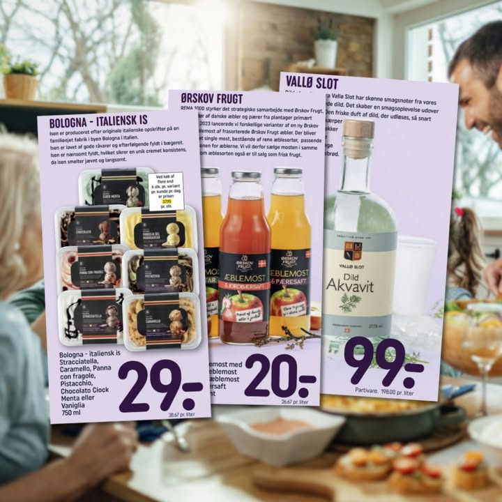 Unikke varer til discountpriser i Rema 1000 Gærumvej