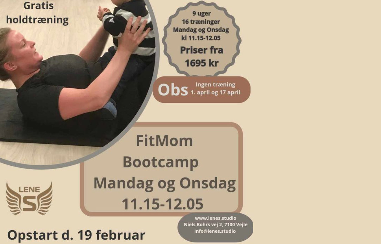 FitMom BootCamp: En sjov og sund måde for nybagte mødre at komme i form